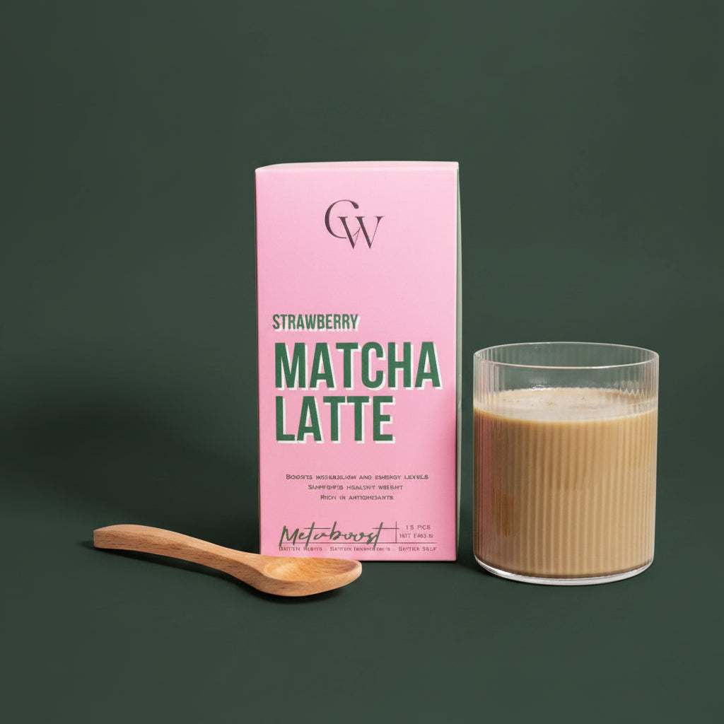 Strawberry Matcha Latte